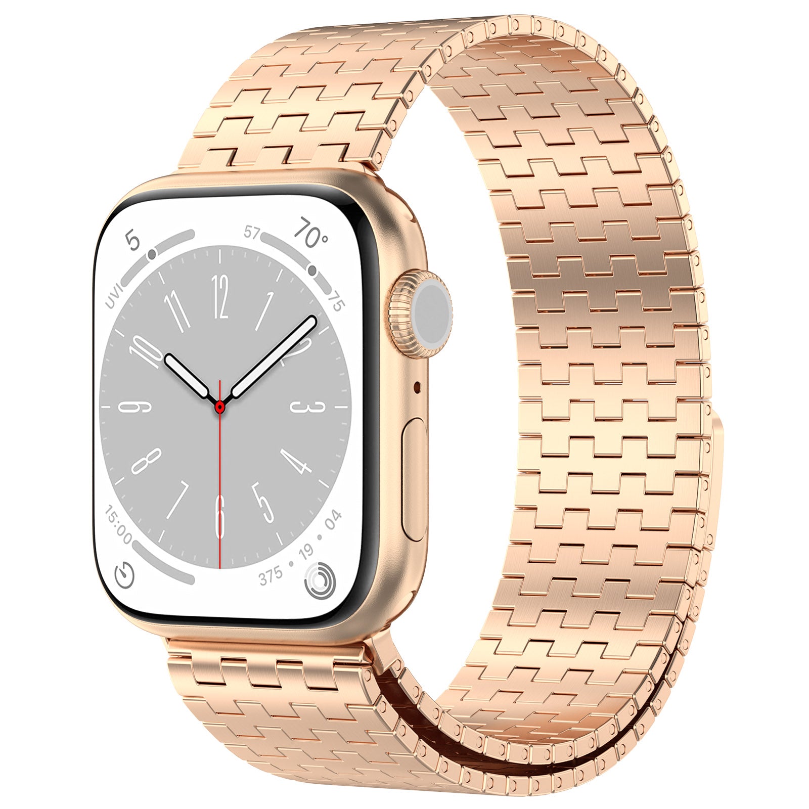 For Apple Watch Ultra 2 49mm Series 9 45mm SE (2023) 44mm Ultra 49mm 8 7 45mm 6 5 4 SE (2022) SE 44mm 3 2 1 42mm Magnetic Watch Band Stainless Steel Strap For Apple Watch Ultra 2 49mm Series 9 45mm SE (2023) 44mm Ultra 49mm 8 7 45mm 6 5 4 SE (2022) SE 44mm 3 2 1 42mm Magnetic Watch Band Stainless Steel Strap